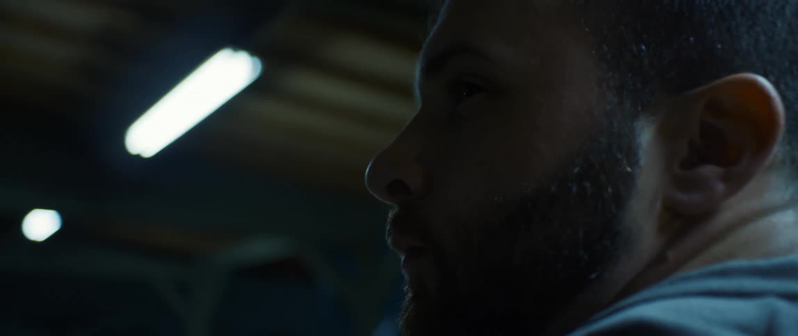 Portrait of a focused man