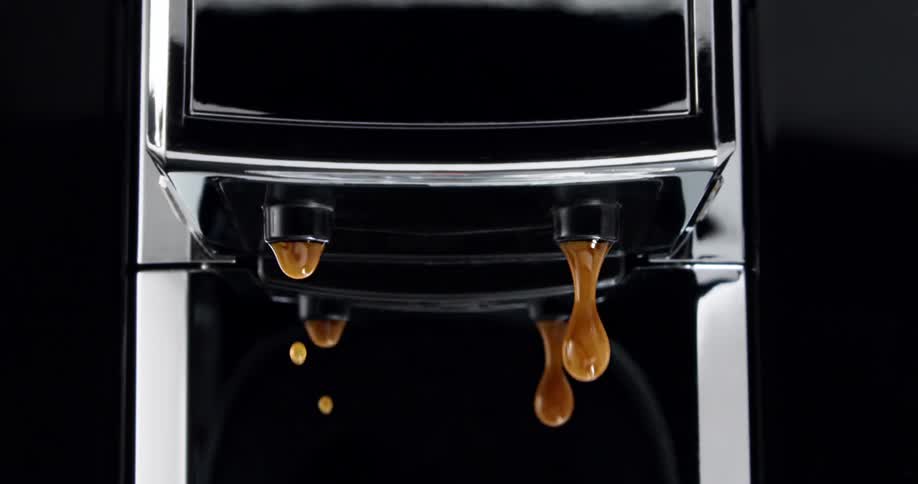 Yellow liquid dripping from a standstill object