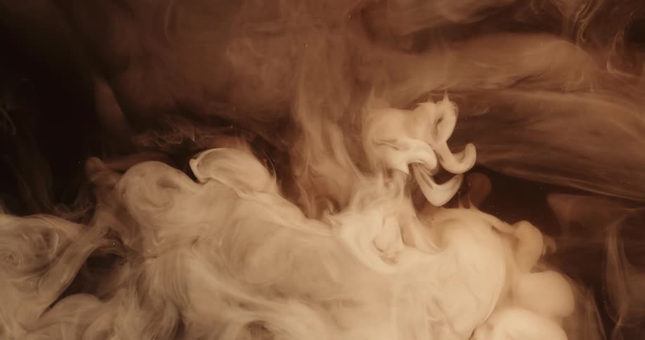 Dense smoke in abstract motion