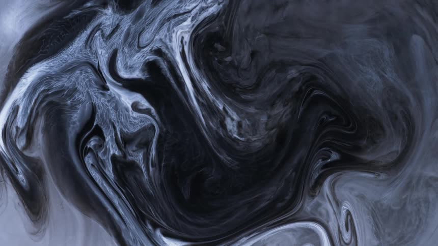 Abstract liquid fluid in circular motion