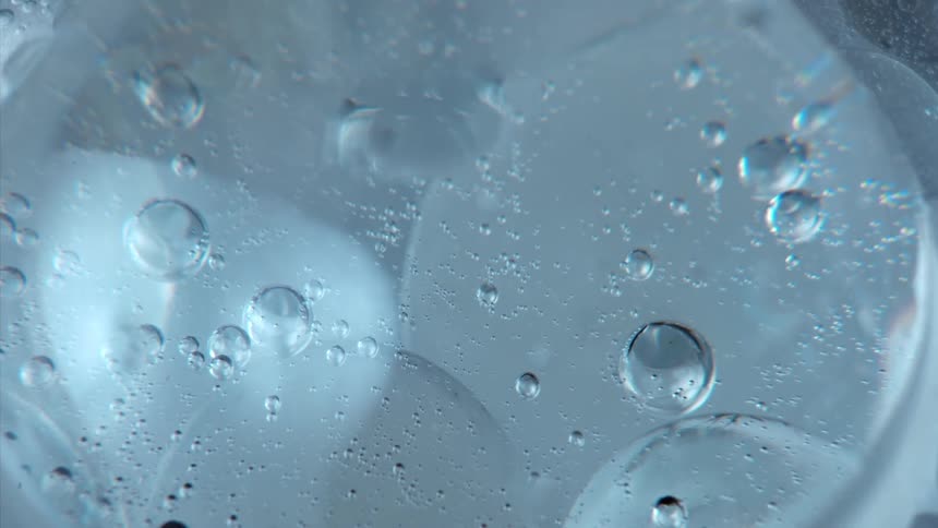 Close up of water droplets