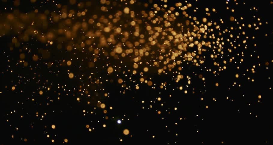 Fireworks explode at night