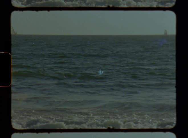 The ocean has rough waters