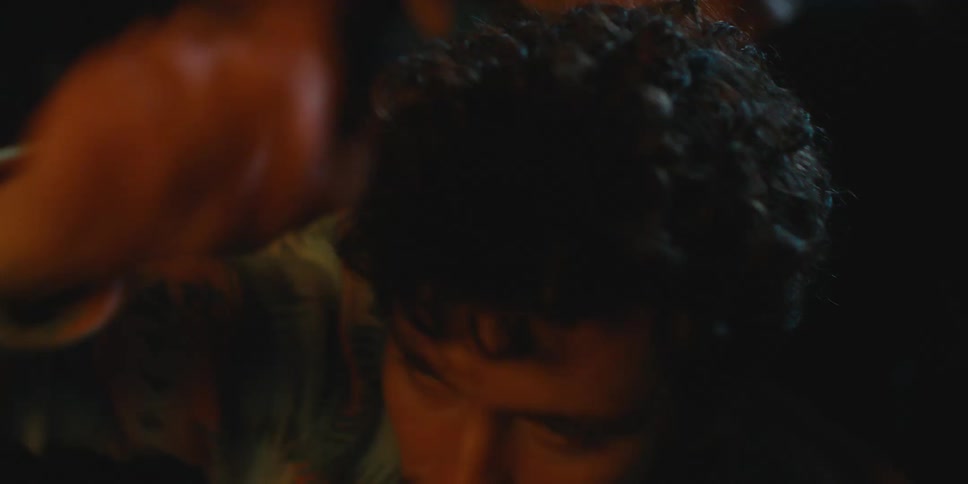 A man dancing in a nightclub