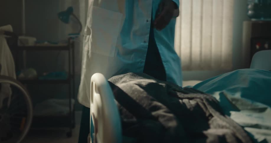 A doctor performing a physical examination on a patient
