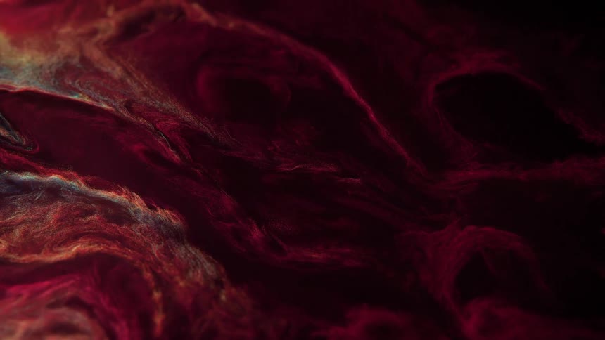 Psychedelic fluid art in abstract motion