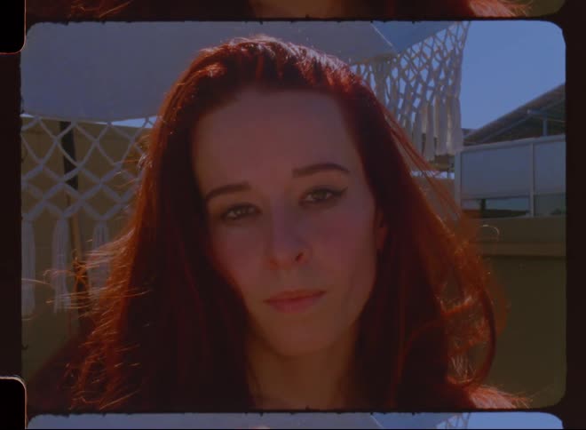 Portrait of a redhead
