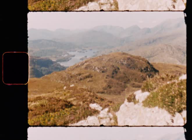 Hills and mountains during sunny day