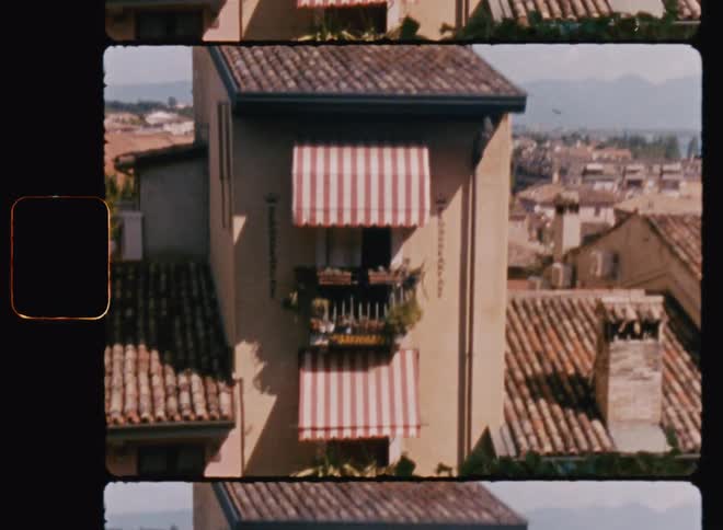 View from the balcony of a residential neighborhood