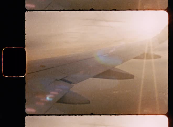 A large plane is flying in the sky