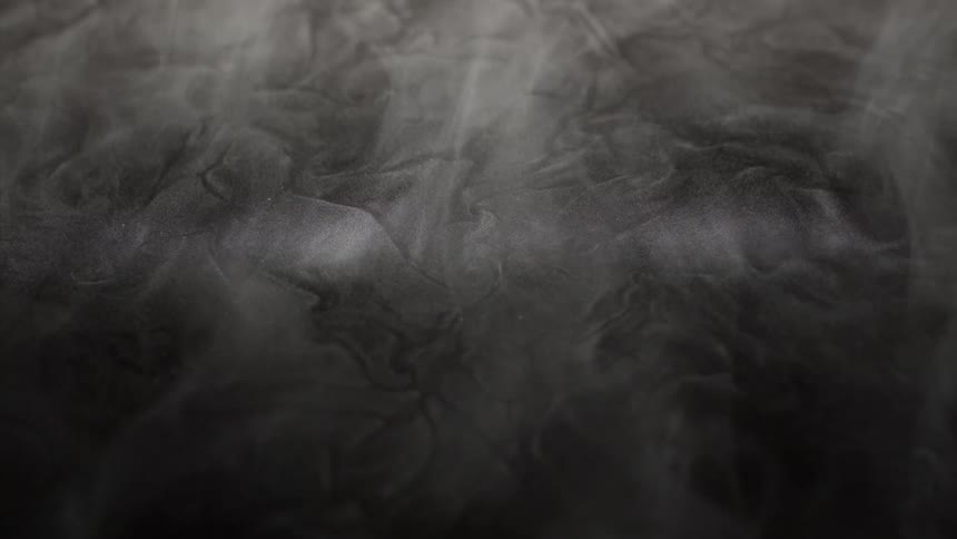 Wind with dust under an abstract ground in slow motion