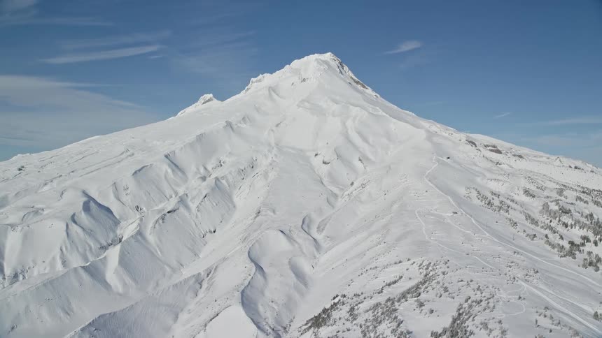 Glacial mountain range during sunny day