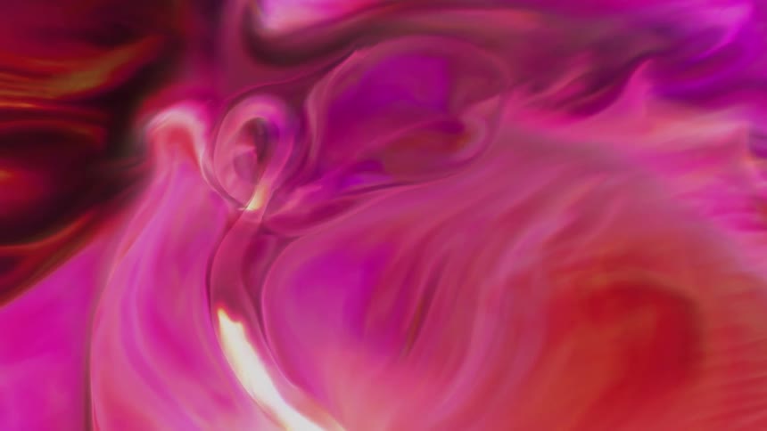 Purple psychedelic abstract fluid in slow motion