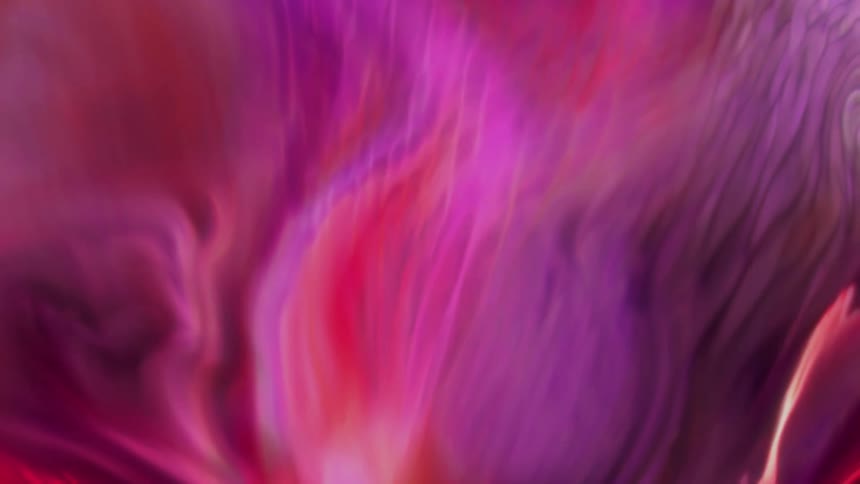 Multicolored layered mixture flows and expands