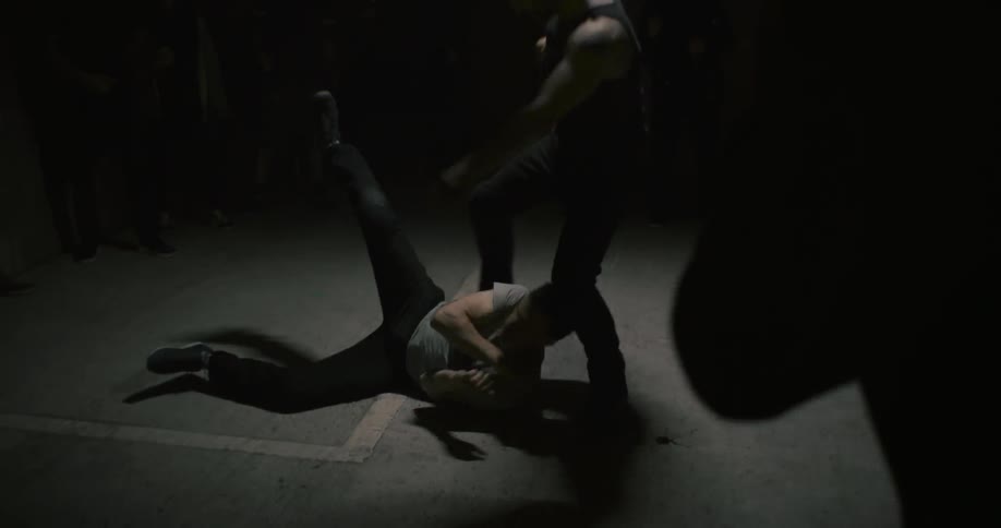 A man gets his lights punched out
