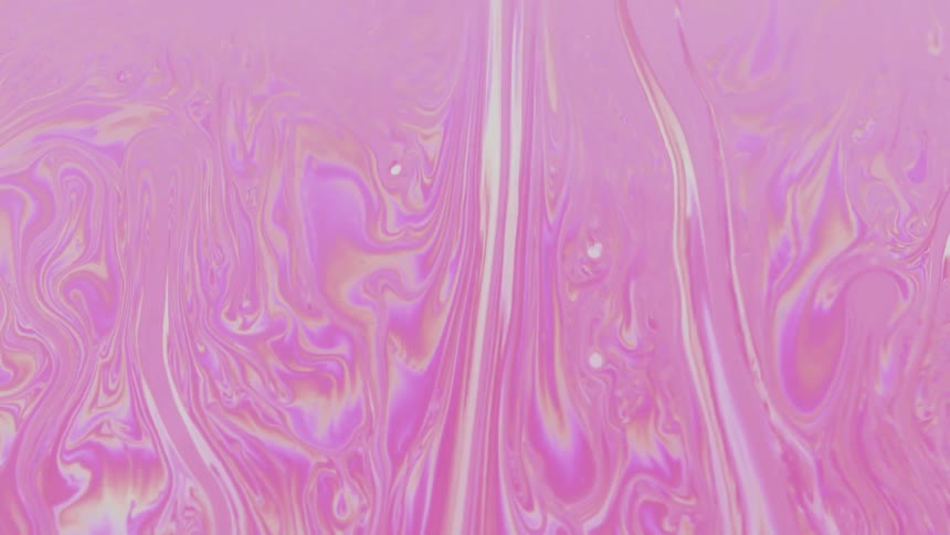 A pink paint liquid flow