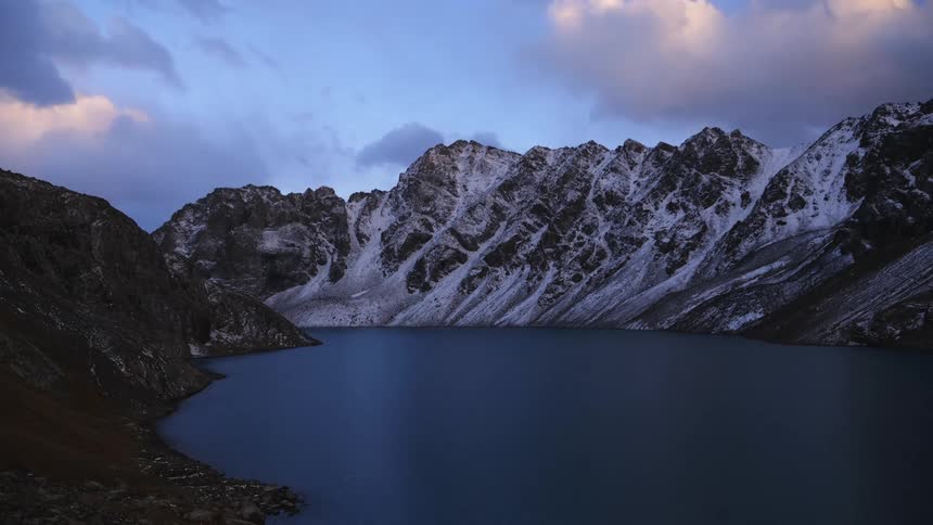 Landscape of ala kul lake