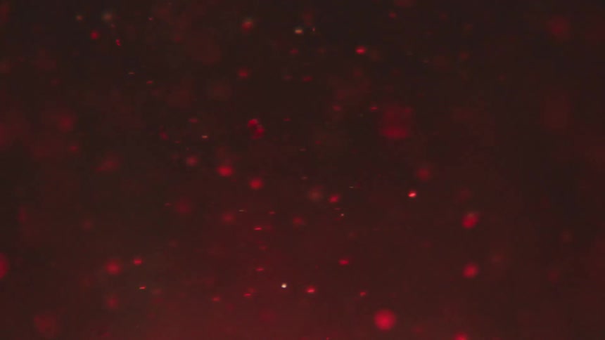 Red glitter liquid art