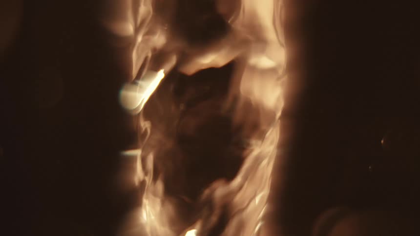 Abstract spiral in slow motion shining