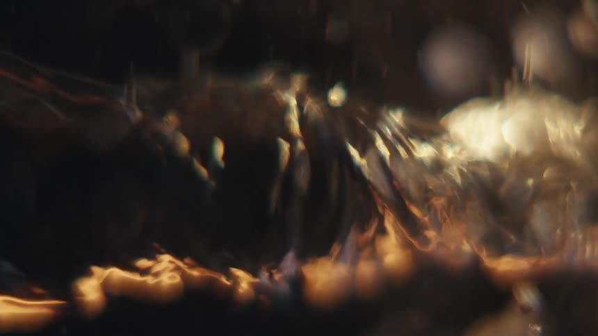 Water spinning in a very fast whirlpool