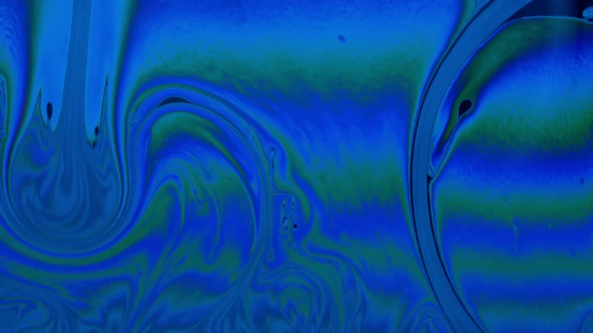 Psychedelic abstract art display of colorful waves