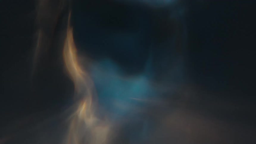 Close up of swirling clear water against a black background