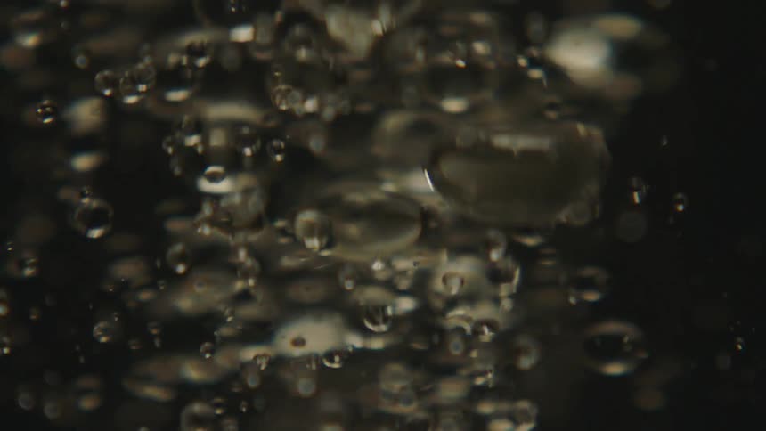 Water bubble liquid art