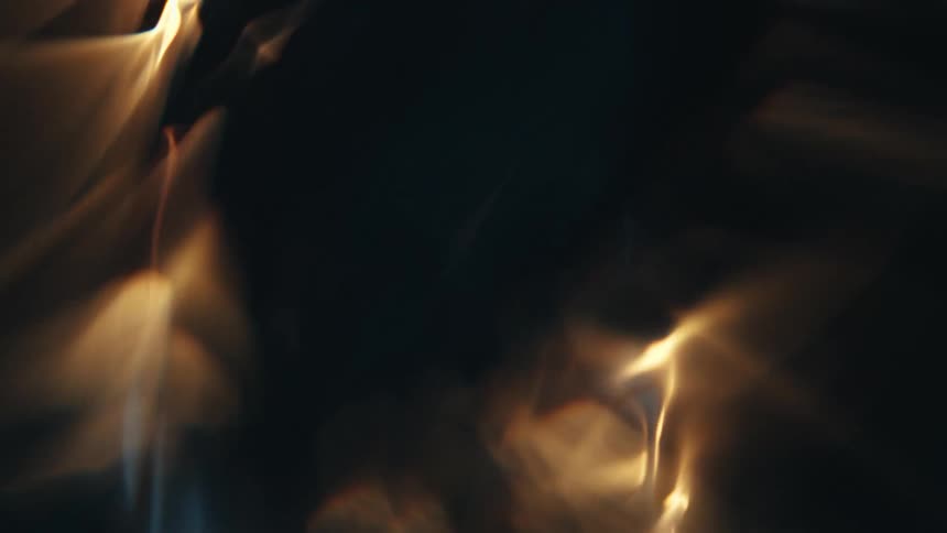 View from inside moving water with abstract lights