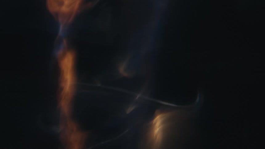 Extreme closeup of a spiral underwater