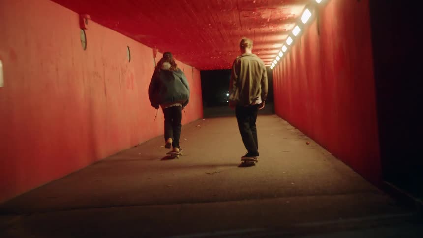 Person skateboarding