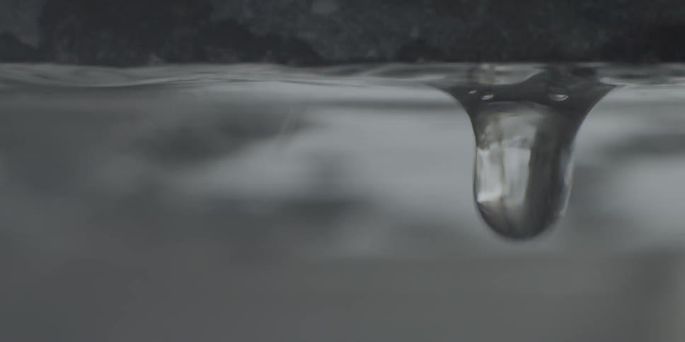 Water dripping off a ceiling
