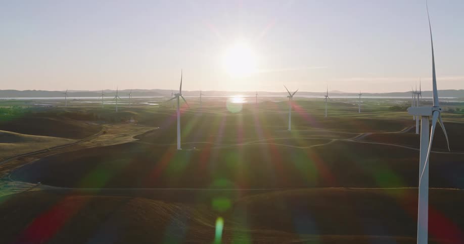 A large wind farm