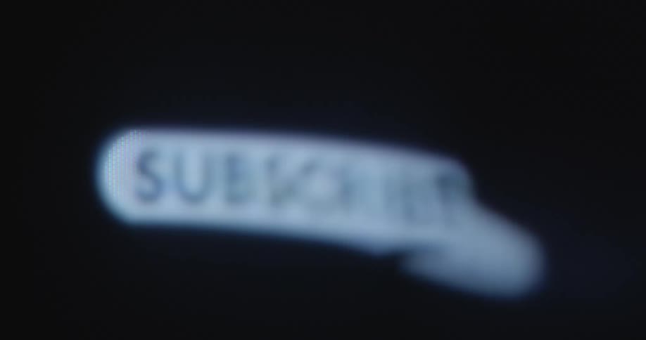 Computer user moves mouse cursor and clicks on a subscribe button on a pixelated PC screen to sign up for a newsletter or a subscription package or to join an online program or order a monthly service