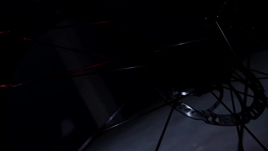 Orbiting around a bicycle wheel