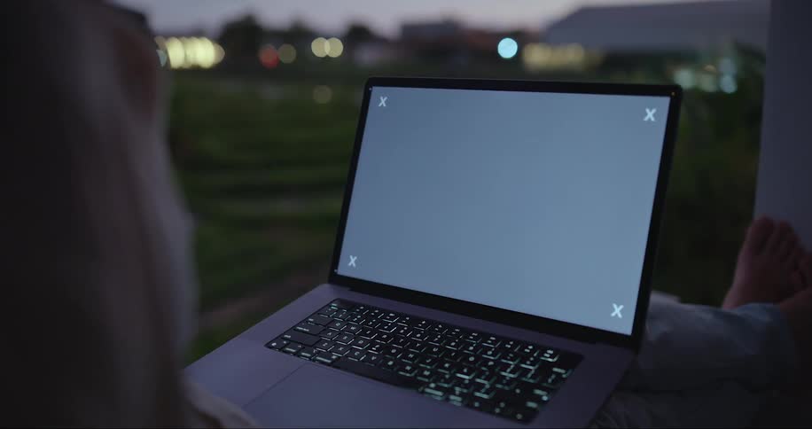 A man types on his keyboard