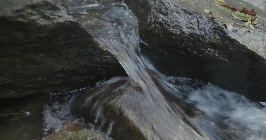 Stream running through the rocks