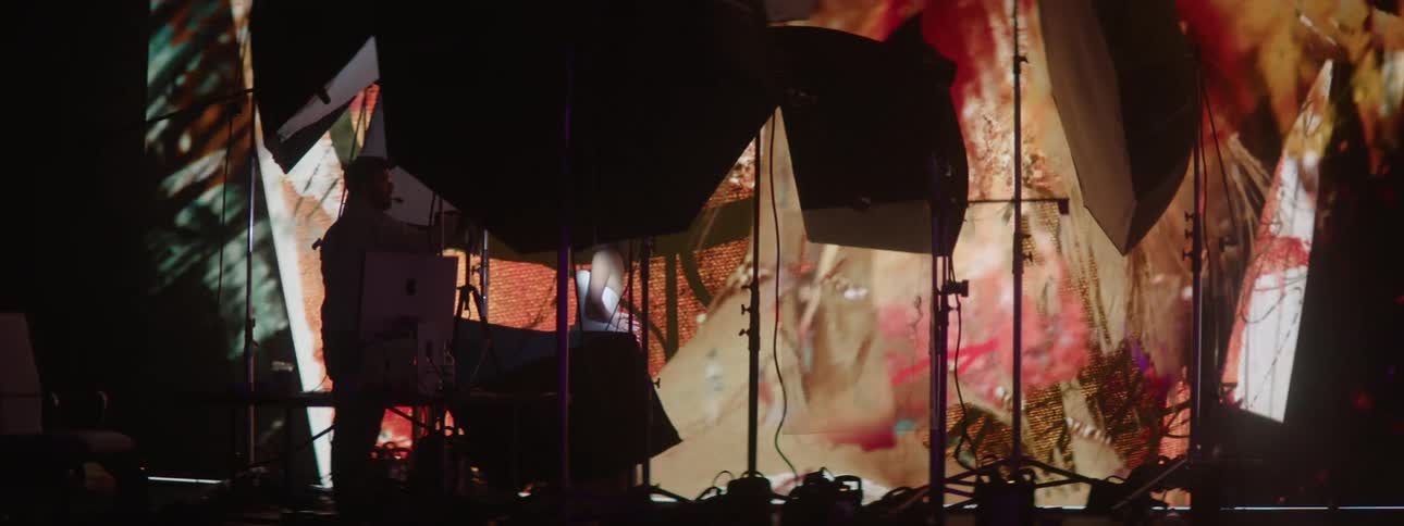 A clip of a studio activity