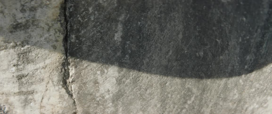 Texture of cracked granite