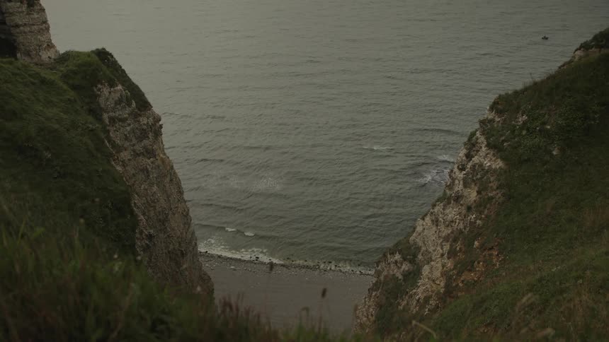 View of the mountain facing the sea