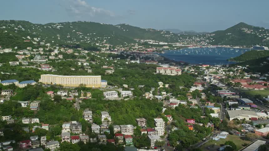 A city spread over hills and mountains enmeshed with the trees