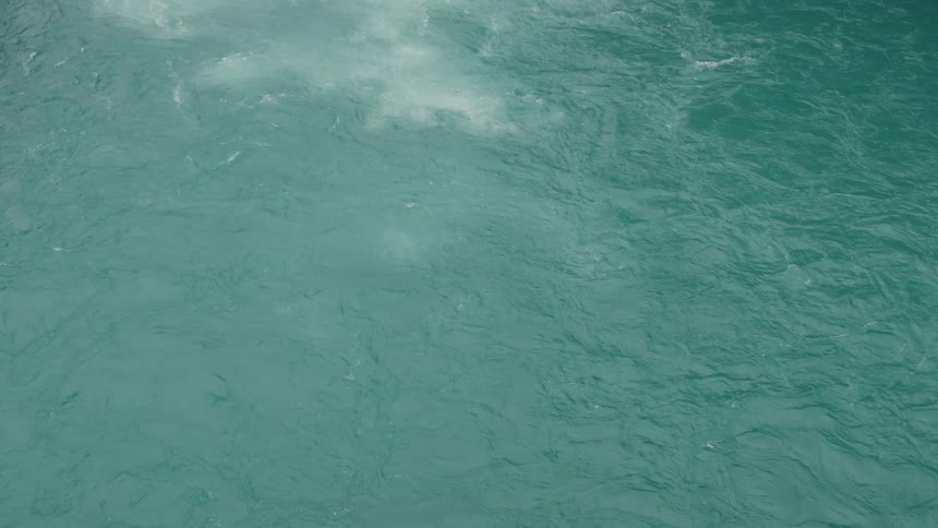 Aerial shot of a body of water during day time