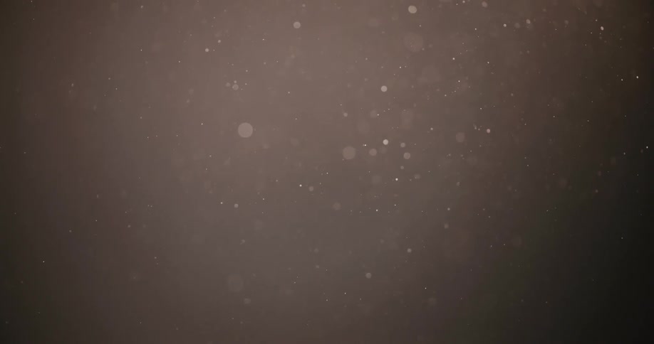Particles flying through air