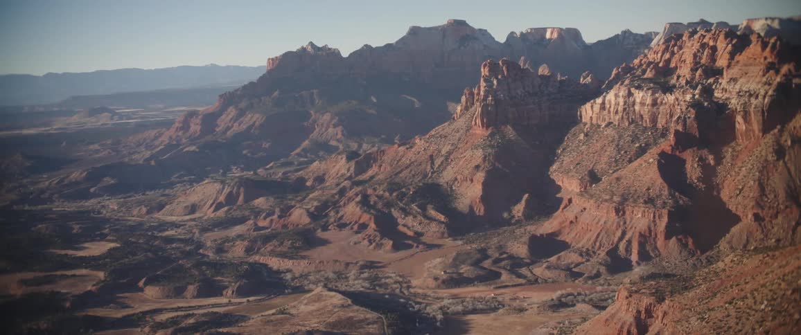 Rocky desert mountains