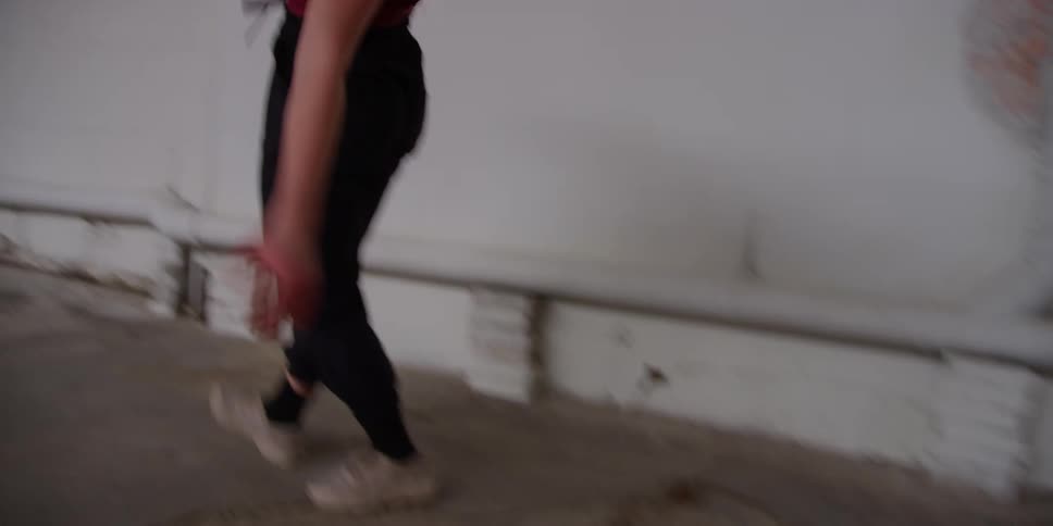 A dancer doing pirouettes in a choreography