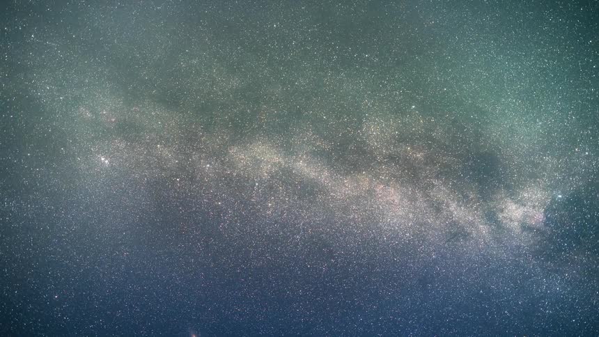 A clip of the space filled with star dust