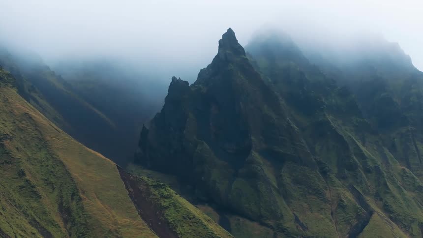 Landscape of mountains during the day