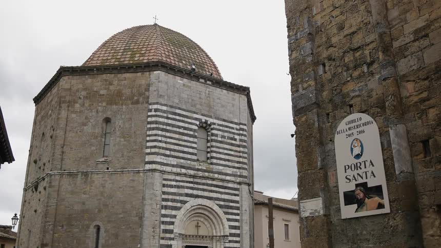 Domed structure in an old city