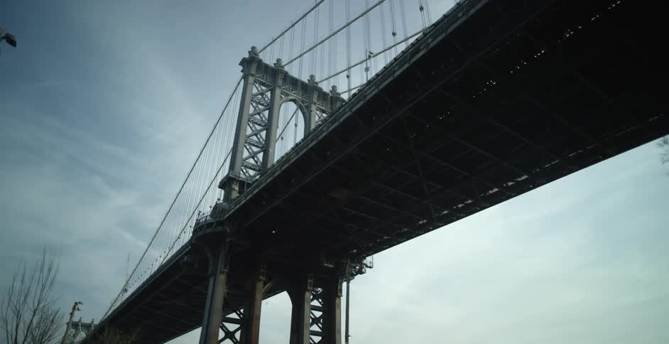 Large city bridge