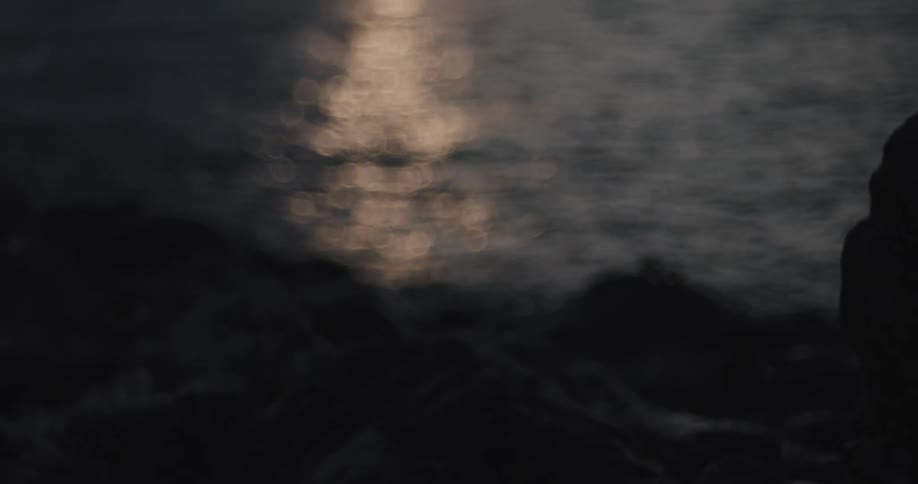 Sunlight reflected in sea water