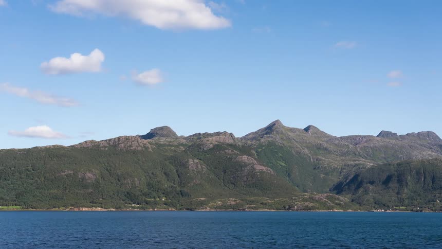 Top of the sea at midday